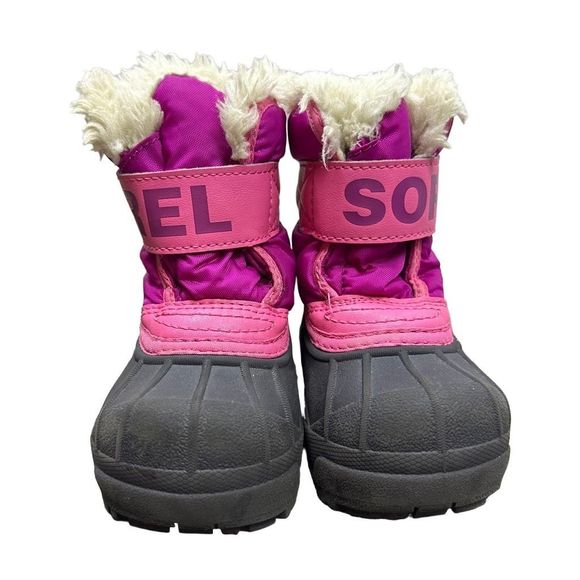 Sorel toddler girl boots size 5 - Picture 3 of 6